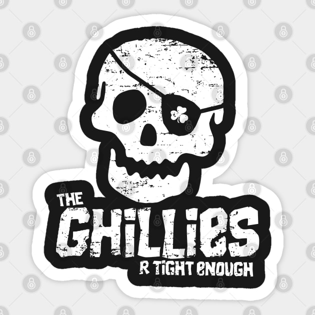 Ghillies R Tight Enough Sticker by IrishDanceShirts